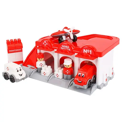 Детский игрушечный "Паркинг Новая почта" ТехноК 8454TXK - фото 6