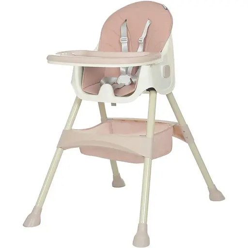 Стульчик для кормления Bambi M 4136-2 Pink до 3-х лет, розовый