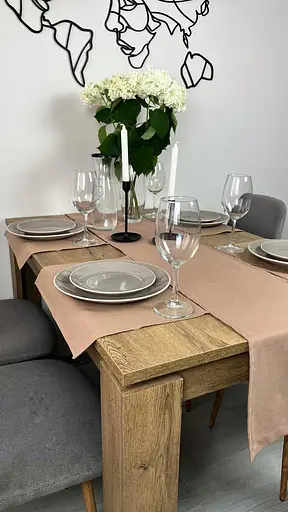 Комплект Доріжка водовідштовхувальна Горіховий однотон 380х40 см 4 шт. - фото 7