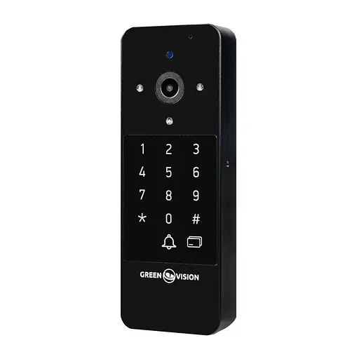 Виклична панель GreenVision AHD GV-007-M-PV10-160 Black - фото 2