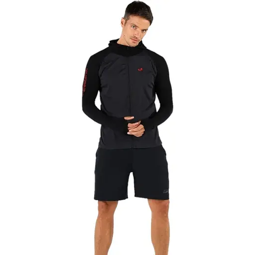 Кофта Woolona Pakke Zip Hybrid Black S (WOO-PAKKE-ZIPH-BK-S)