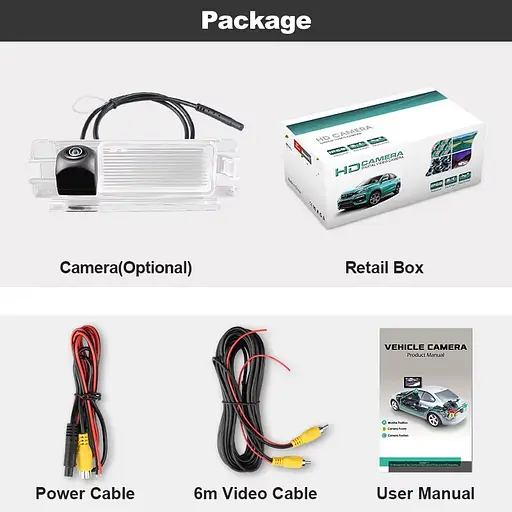 Камера заднего вида Renault Duster Dacia AHD 720-1080 HS-8255 - фото 8