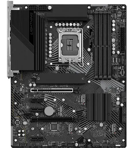 Материнская плата AsRock Z790 PG Lightning (Z790 PG LIGHTNING) (Socket 1700, Intel Z790, ATX) - фото 1