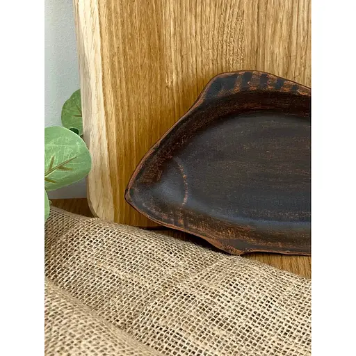 Рибниця керамічна (глиняна) Гладка 29 см  - фото 3