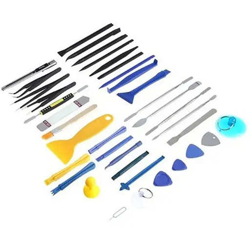 Набір інструментів для ремонту мобільних телефонів і ноутбуків з 37 предметів Bakeey RT-37, в чохлі (100577) - фото 2