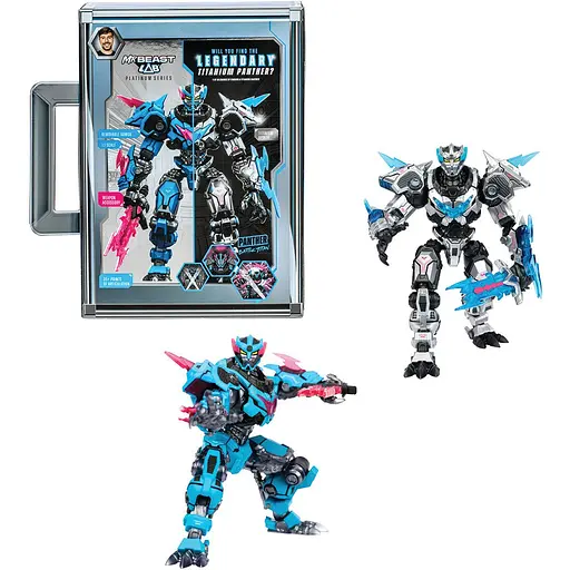 Фігурка MrBeast Lab Пантера платинова (124529) - фото 5