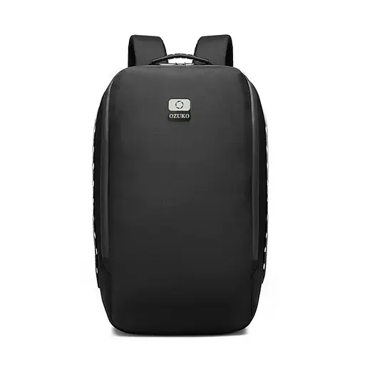 Городской рюкзак Ozuko 9282 с кодовым замком Черный - фото 2