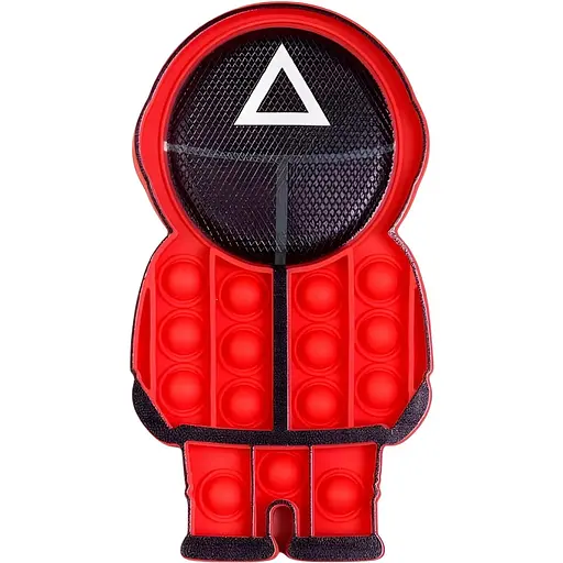 Іграшка-антистрес Pop It Гра в кальмара Наглядач Трикутник (С 50306)