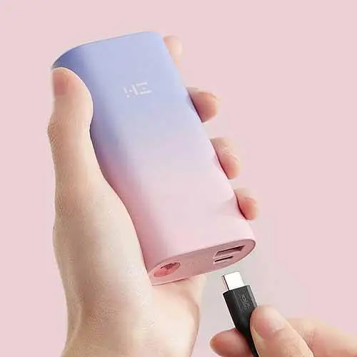 Зовнішній акумулятор (Power Bank) ZMI QB818 Mini 10000 mAh 30W QB818 фіолетовий - фото 4