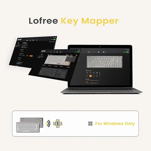 Низькопрофільна механічна клавіатура Flow Lite 100 клавіш, змінна бездротова клавіатура, що перезаряджається, з приймачем 2.4G - фото 2