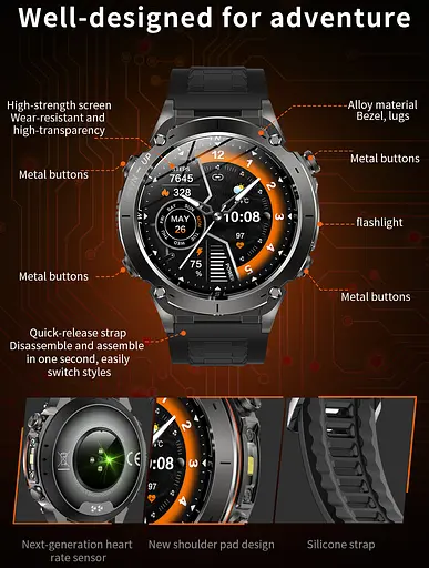 Годинник Smart Agent X с GPS і компасом - фото 17