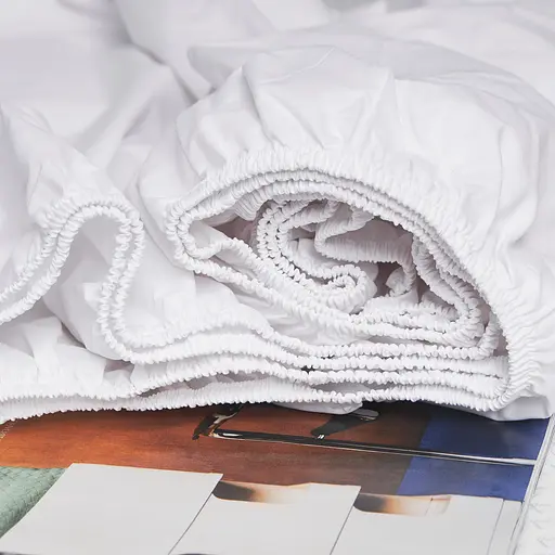 Простирадло на резинці Moon&Star White Glow Бязь Gold Люкс 180х200х20 см - фото 4