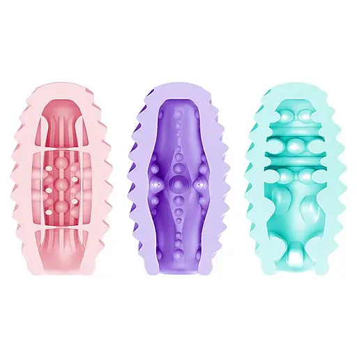 Набор мастурбаторов Pretty Love Double Sided Egg 15 шт. мульти - фото 2