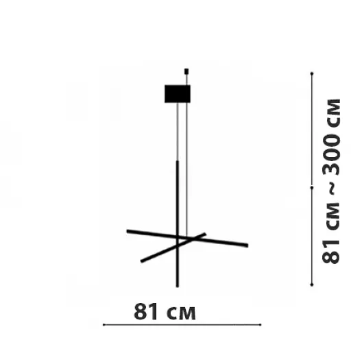 Підвісна люстра Friendlylight Coordinate S FL5201 - фото 3