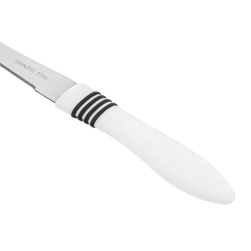 Набір ножів кухонних, 2 шт., для томатів та м'яких овочів, Kitchen Master Білий 87555 - фото 5