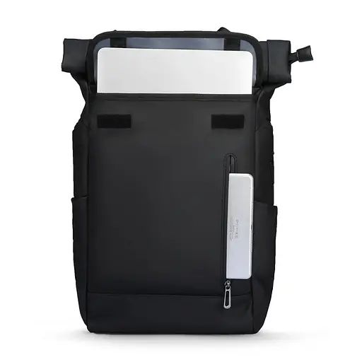 Рюкзак Mark Ryden роллтоп MR2908 с USB-портом Черный - фото 3