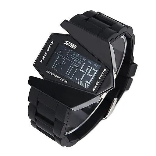 Наручний годинник Skmei 0817 Black, 0817BK (17083)