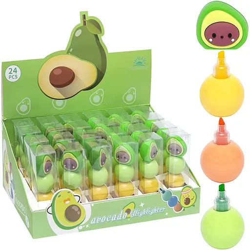 Текст-маркер, MD-111B, 3 цвета в 1, авокадо - фото 4