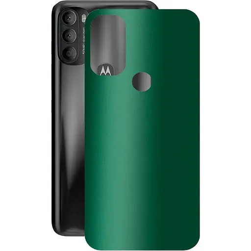 Защитная пленка StatusSKIN для Motorola Moto G71 5G Корпус Винил Зеленая - фото 1