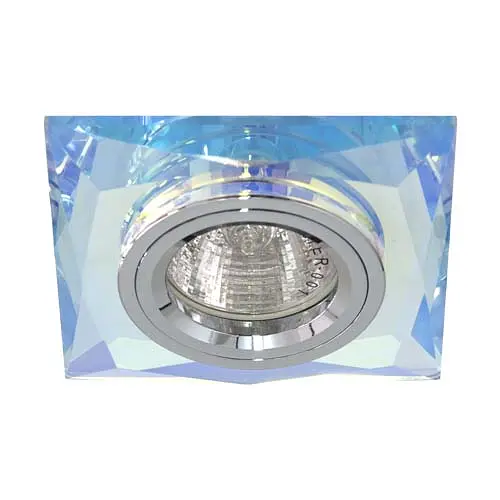 Вбудований світильник Feron 8150-2 під лампу 7-мультиколор - фото 1