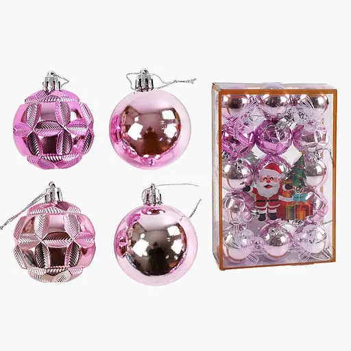 Набір ялинкових прикрас, C67320, 15 шт.