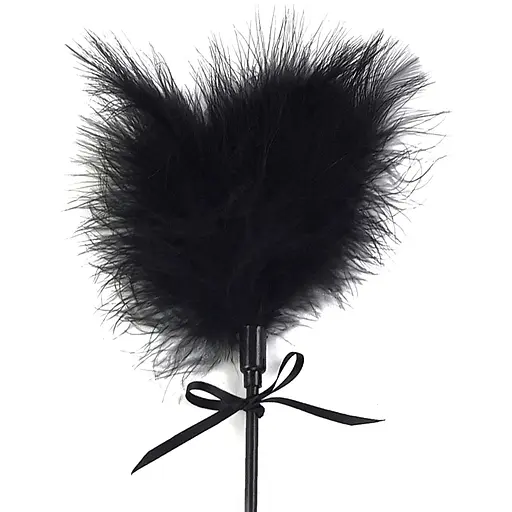 Лоскітка зі шлепалкою Піка Art of Sex - Puff Peak, колір Чорний - фото 3