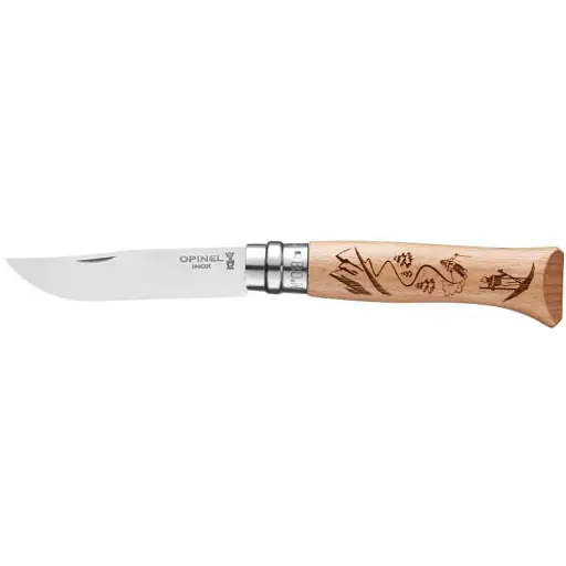 Нож Opinel №8 VRI Inox Skiing