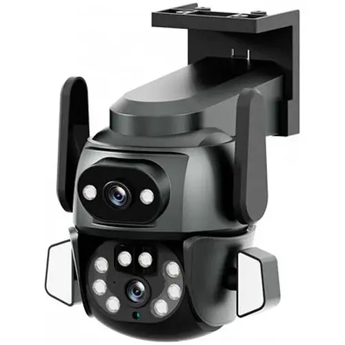 IP-камера зовнішня XO CR04 Robot Dual Outdoor Dome Camera 2.4G - фото 1