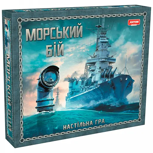 Настільна гра "Морський бій" Artos Games 0789ATS 40 кораблів на підставках - фото 1
