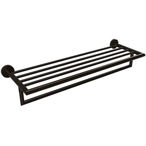 Полка для полотенец Bemeta Dark 104219070, Черный матовый - фото 1