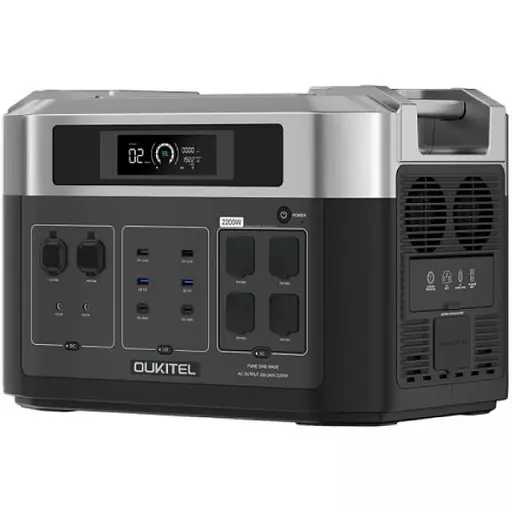 Зарядна станція Oukitel BP2000E 2200Вт + батарея B2000E (4096Вт/г) EVE LiFePo4 UPS, MPPT - фото 6