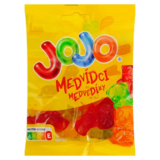 Конфеты желейные JOJO Bears с фруктовыми вкусами 80 г