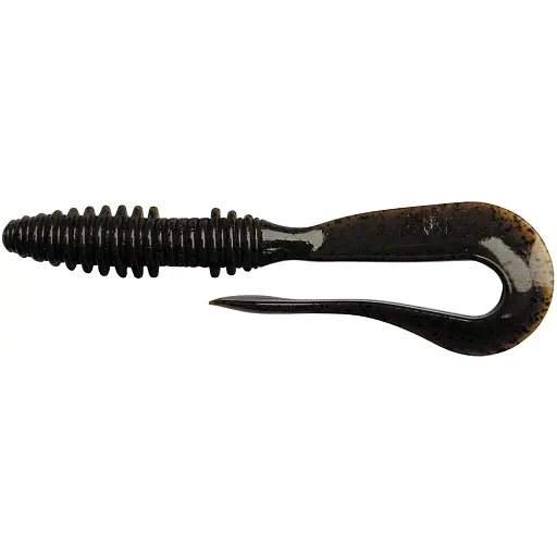 Силікон Keitech Mad Wag Mini 2.5" #101 Green Pumpkin PP. (12 шт/уп)