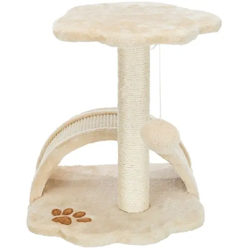 Когтеточка Trixie Junior Vitoria для кошек с игрушкой бежевая 36х36х43 см [CD] - фото 2