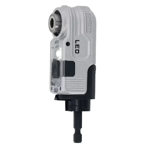 Насадка угловая DeWalt Extreme Impact LED 90° для дрелей и шуруповертов 1/4" (DTLRA)