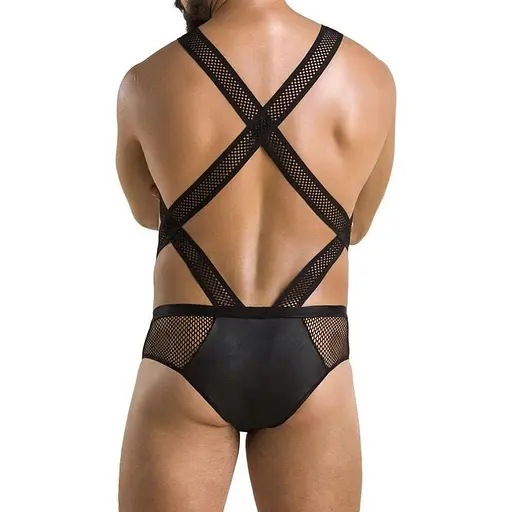 Чоловічий боді Passion 045 Body Victor black L/XL - фото 2
