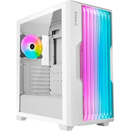 Корпус Azza Guardian Glass White (CSAZ-520WG) [134555]