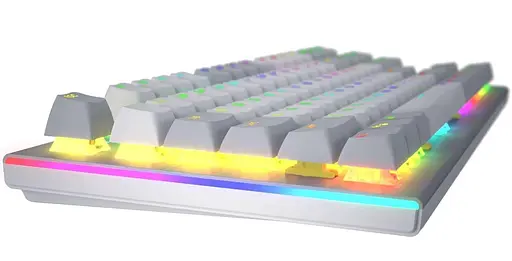 Клавіатура HATOR Gravity TKL Orange ENG White (HTK561) - фото 5