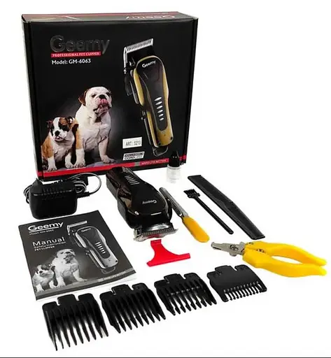 Універсальна машинка для стрижки тварин (собак) Gemei Gm-6063 - фото 5