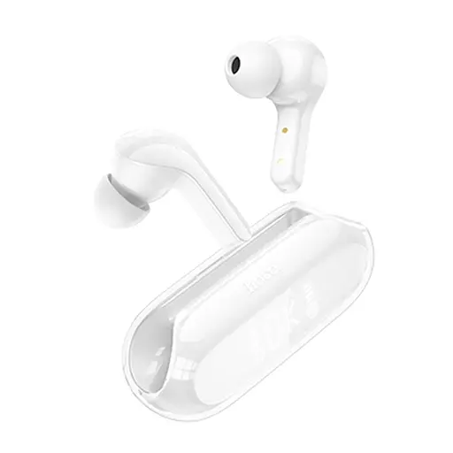 Навушники бездротові Hoco TWS EW39 вакуумні білий - фото 2