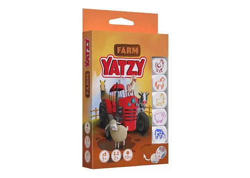 Настільна гра Smart Яцзи. Ферма (Farm Yatzy) (англ.) + QR-код на укр. правила (YTZ003)