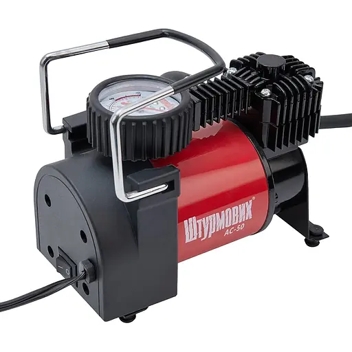 Автомобильный компрессор Штурмовик 150 psi 14 A 37 л (AC-50) - фото 1
