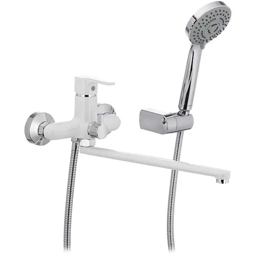 Змішувач для ванни IBERGRIF SQUARE M13122W (IB0035) - фото 1