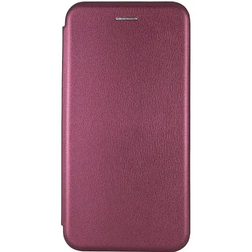 Кожаный чехол-книжка Epik Classy для Realme Note 50 5G Бордовый