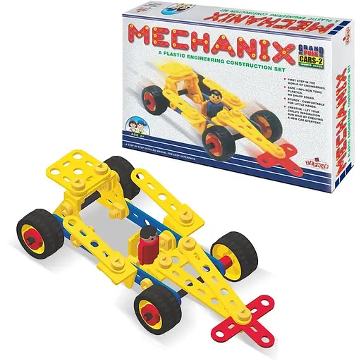 Конструктор Mechanix Авто №2 поліпропіленовий розвиваючий 81 елм./7 моделей - фото 1