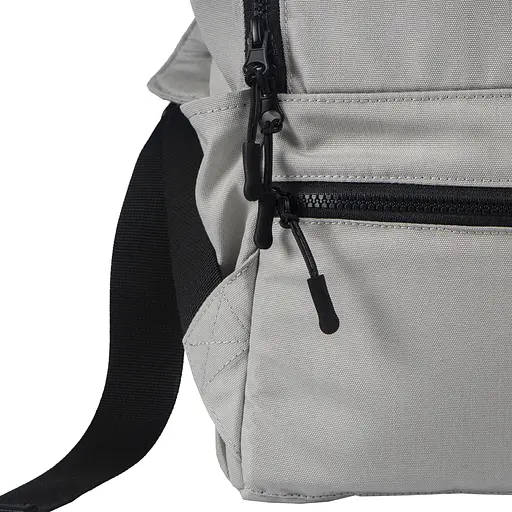 Рюкзак-антикрадій OOLOO Кенгуру mini 40x30x12 см, світло-сірий 2649 - фото 5