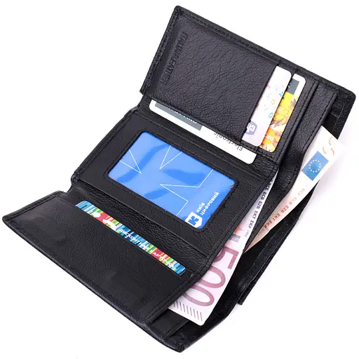 Жіночий шкіряний гаманець ST Leather 14х9х2 см acs0028379 - фото 4