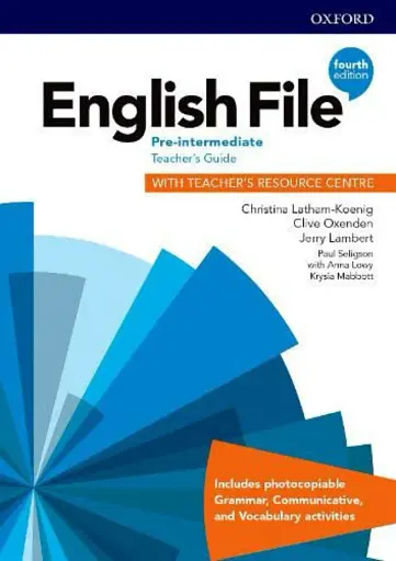 English File. Pre-Intermediate. Teacher's Guide