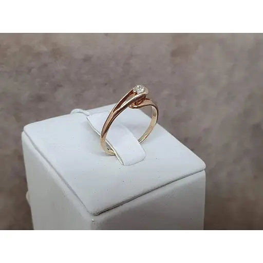 Золоте кільце Гаразд з діамантами. 3022716 16 - фото 5