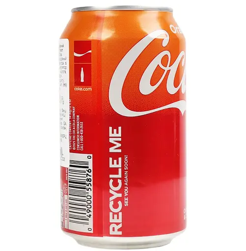 Напій Coca-Cola Orange Cream газований 0.355 л - фото 2